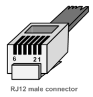 RJ12 Pinout