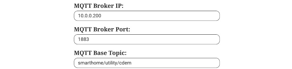 MQTT Settings